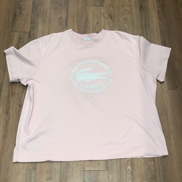 Lacoste Men's Crew Neck 3d Printed Logo Cotton T-shirt | 3XL - Picture 2 of 8